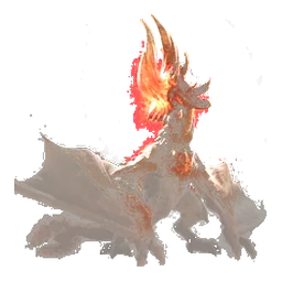 Radiant Diablos — official art of its Radiant form